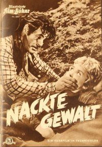2v263 NAKED SPUR German program '53 different images of James Stewart & sexy Janet Leigh!