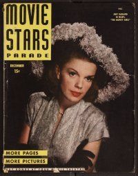 2v169 MOVIE STARS PARADE magazine December 1945 Judy Garland from The Harvey Girls by Carpenter!