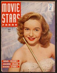 2v164 MOVIE STARS PARADE magazine July 1945 Diana Lynn from Out of This World by Whitey Schafer!