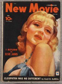 2v096 NEW MOVIE MAGAZINE magazine July 1934, sexiest art of Anna Sten by Armand Seguso!