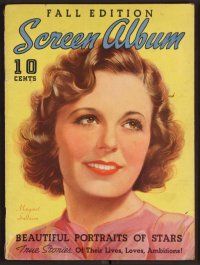 2v101 SCREEN ALBUM magazine Fall Edition 1936 artwork portrait of pretty Margaret Sullavan!