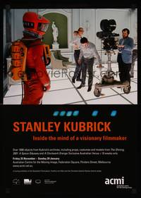 2w039 STANLEY KUBRICK EXHIBITION Aust museum/art exhibition poster '07 2001: A Space Odyssey