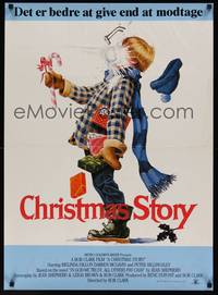 2w498 CHRISTMAS STORY Danish '83 best classic X-mas movie, wacky different artwork!