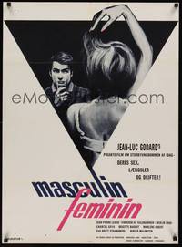 2w543 MASCULINE-FEMININE Danish '66 Jean-Luc Godard's Masculin, Feminin: 15 Faits Precis!