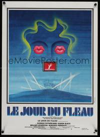2w676 DAY OF THE LOCUST French 15x21 '75 John Schlesinger directed, Ferracci artwork!