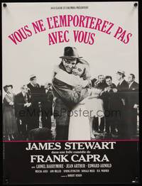 2w721 YOU CAN'T TAKE IT WITH YOU French 15x21 R80s Frank Capra, Jean Arthur, Lionel Barrymore