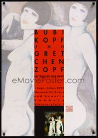 2w125 BUBI KOPF & GRETCHEN ZOPF German '95 sexy nude artwork!