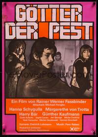 2w131 GODS OF THE PLAGUE German '70 Rainer Werner Fassbinder, Hanna Schygulla, Harry Baer!
