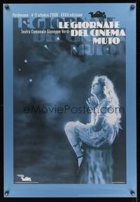2w424 LE GIORNATE DEL CINEMA MUTO Italian 1sh '08 great full-length image of Mary Pickford!