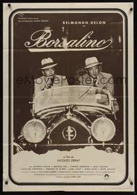 2w042 BORSALINO Spanish '70 Jean-Paul Belmondo & Alain Delon in Rolls Royce!