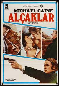 2w097 GET CARTER Turkish '71 cool different images of Michael Caine!