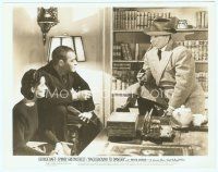 2x169 BACKGROUND TO DANGER 8x10 still '43 George Raft holds Peter Lorre & Marshall at gunpoint!