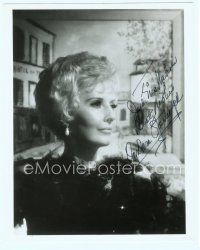 2x003 BARBARA STANWYCK signed 8x10 REPRO still '80s great super close portrait of the star!