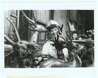 2x221 COCO stage play 8x10 news photo '69 close up of Katharine Hepburn with animal furniture!