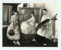 2x222 COLLEEN MOORE deluxe candid 8x10 still '20s standing by portrait of her by Leon Gordon!
