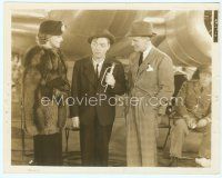 2x229 CRACK-UP 8x10 still '36 dazed Peter Lorre with trumpet standing with Helen Wood & Morgan!