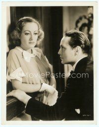 2x232 DANCING LADY 8x10 still '33 great close portrait of Franchot Tone looking at Joan Crawford!