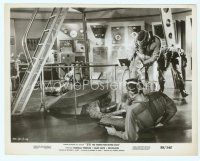 2x304 IT! THE TERROR FROM BEYOND SPACE 8x10 still '58 cool image of guys in ship attacked by alien!
