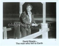 2x382 MAN WHO FELL TO EARTH 8x10 still '76 Nicolas Roeg, close up of bewildered Rip Torn fishing!