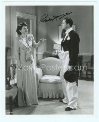 2x034 MARRIED BACHELOR signed 8x10 still '41 by Robert Young, who's full-length with Ruth Hussey!
