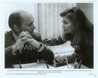 2x426 NETWORK 8x10 still '76 close up of Faye Dunaway & Robert Duvall sitting at desk!