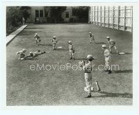 2x441 OUR GANG 8x10 still '30s Little Rascals playing baseball on the MGM back lot!
