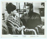 2x456 PINK PANTHER 8x10 still R66 close up of Robert Wagner sitting with sexy Fran Jeffries!