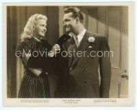 2x485 SHOW OFF 8x10 still '46 close up of Marilyn Maxwell helping Red Skelton put on his jacket!
