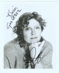 2x051 SUSAN SARANDON signed 8x10 REPRODUCTION still '90s portrait resting chin on her hand!
