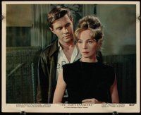 2x127 SUBTERRANEANS color 8x10 still '60 great close up of George Peppard & Leslie Caron!