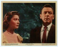 2x130 TOWARD THE UNKNOWN color 8x10 still '56 close up of William Holden & Virginia Leith!