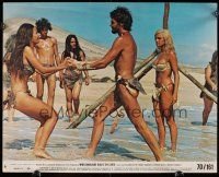 2x134 WHEN DINOSAURS RULED THE EARTH color 8x10 mini LC #4 '71 sexy cavewoman Victoria Vetri & more!