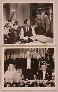 2y685 LADY BE GOOD 2 8x10 stills '41 Lionel Barrymore, Ann Sothern, Robert Young!