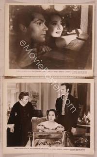 2y723 WUTHERING HEIGHTS 2 8x10 stills R40s Laurence Olivier & beautiful Merle Oberon!