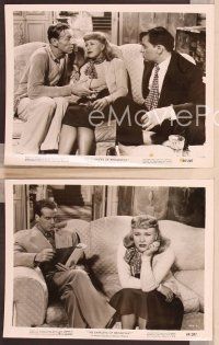 2y378 BARKLEYS OF BROADWAY 4 8x10 stills '49 Fred Astaire as shoe salesman, Ginger Rogers!