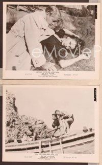 2y288 BOY ON A DOLPHIN 5 8x10 stills '57 images of Alan Ladd & sexiest Sophia Loren!