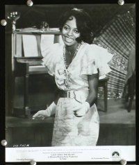 2y586 LADY SINGS THE BLUES 3 8x10 stills '72 great images of Diana Ross as singer Billie Holiday!