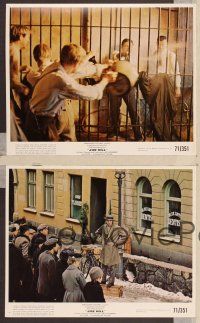 2y088 JOE HILL 4 color 8x10 stills '71 Bo Widerberg directed, action images of union struggles!