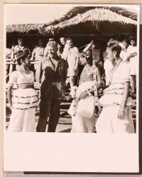 2y141 BRIDGE ON THE RIVER KWAI 5 English 8x10 stills '58 great images of director David Lean on set