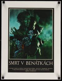 2z082 DEATH IN VENICE linen Czech 11x16 '71 Luchino Visconti, wonderful different art by Lastovka!