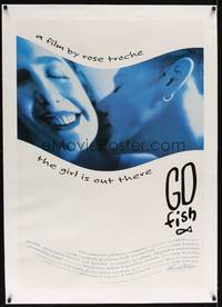 2z318 GO FISH linen 1sh '94 Rose Troche lesbian romance in Chicago, the girl is out there!