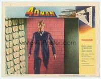 3a275 4D MAN LC #5 '59 best special effects image of Robert Lansing walking through wall of stone!