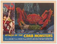 3a357 ATTACK OF THE CRAB MONSTERS Fantasy #9 LC '90s best c/u of man in monster's pincers!