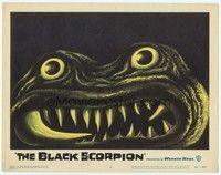3a287 BLACK SCORPION LC #6 '57 best c/u of wacky creature that looks more laughable than horrible!
