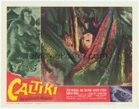 3a293 CALTIKI THE IMMORTAL MONSTER LC #2 '59 great close up of man devoured by the wacky beast!