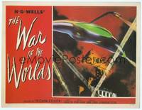 3a361 WAR OF THE WORLDS Fantasy #9 LC '90s incredible image of space ship attacking city!