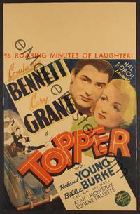 3a182 TOPPER WC '37 headshots of Constance Bennett & Cary Grant and as ghosts in car!
