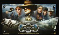 3b353 LEAGUE OF EXTRAORDINARY GENTLEMEN special poster '03 Sean Connery in comic book adaptation!