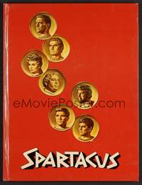 3b246 SPARTACUS hardcover program '61 classic Stanley Kubrick & Kirk Douglas epic!