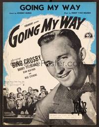 3b676 GOING MY WAY sheet music '44 Bing Crosby in Leo McCarey's classic!